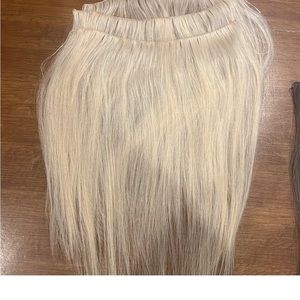 Aqua hair extensions!